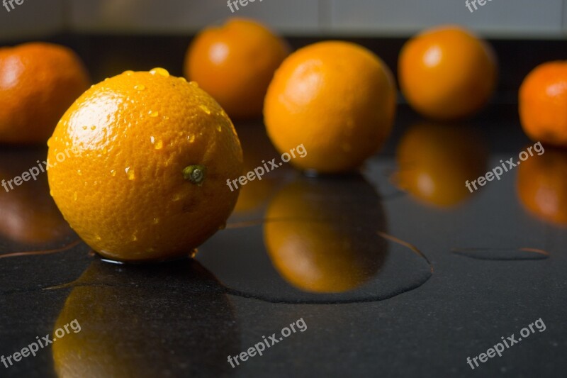 Oranges Fruit Citric Nature Food