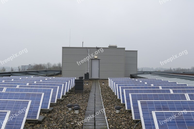 Solar Panels Solar Energy Battery Storage Sun