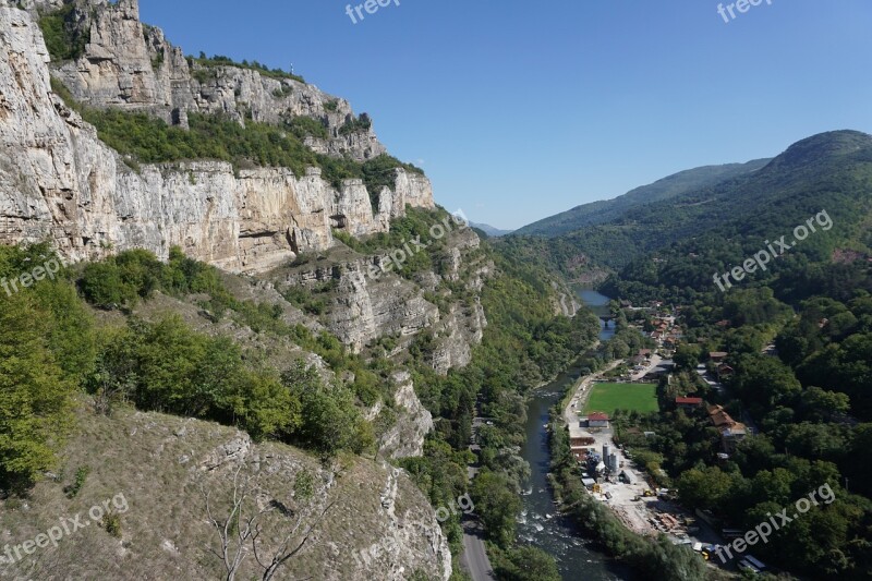 Lakatnik Rocks Iskar River Mountain