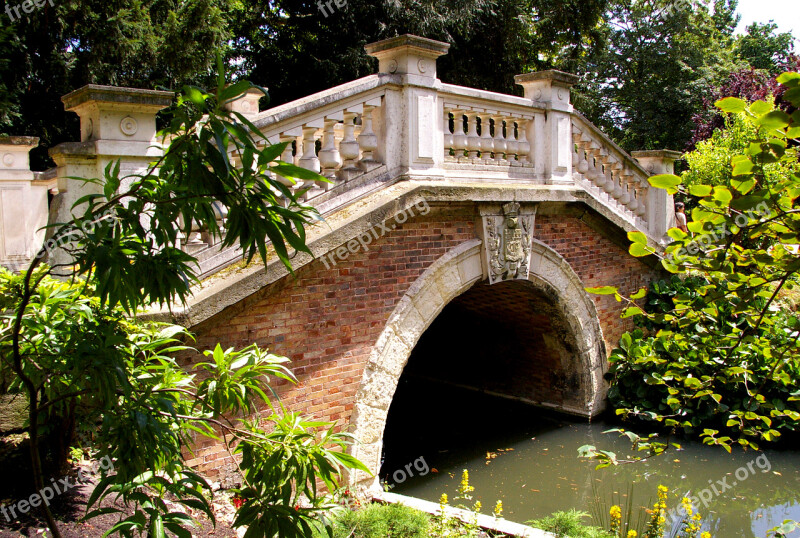 Bridge Park Water Nature Landscape