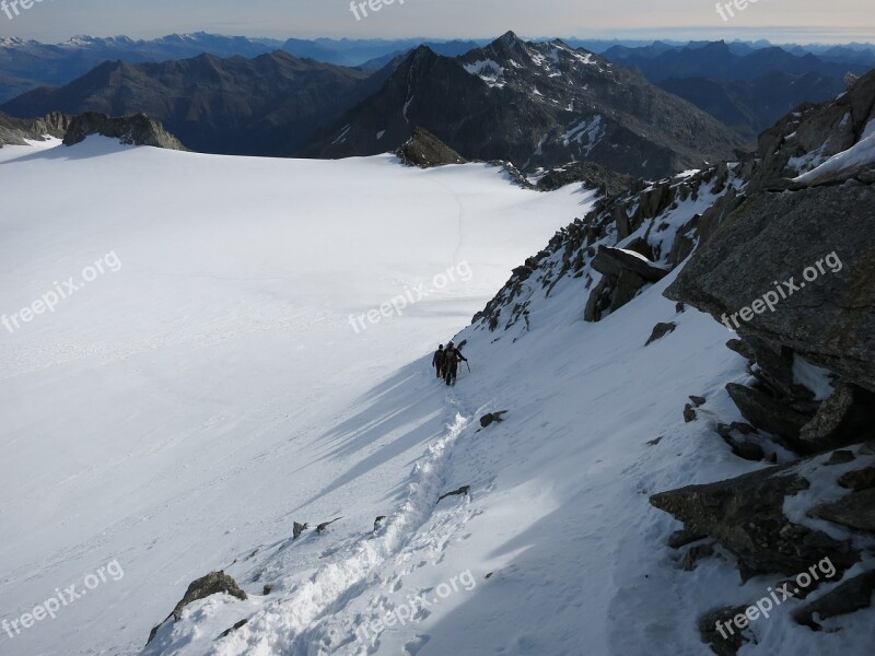 Mountaineering Tour Bergtour Mountaineer Nature