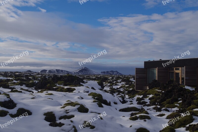 Iceland Blue Lagoon Outlying Pools Free Photos