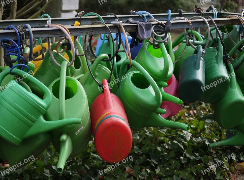 Watering Cans Colorful Irrigation Plastic Casting