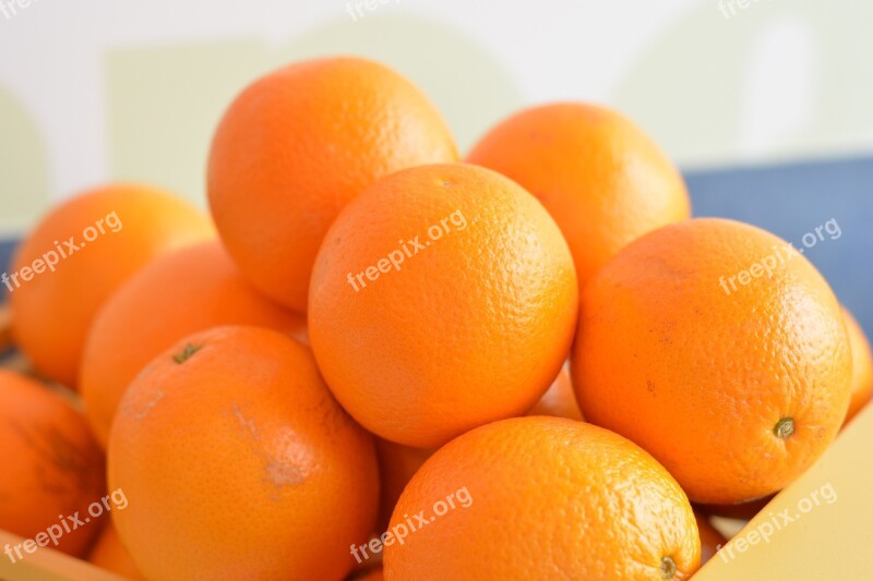 Oranges Fruit Vitamins Pineapple Free Photos