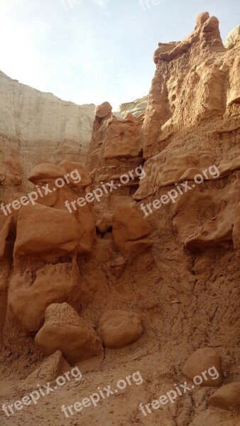 Desert Arid Mountain Dry Landscape