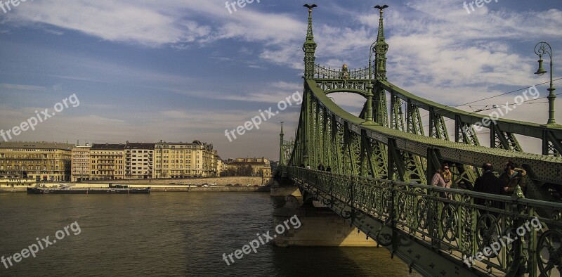 The Liberty Bridge Budapest Hungary Photographer Architecture