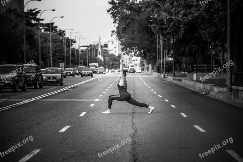 Madrid Yoga Amiyoguis Paseo De La Castellana Free Photos