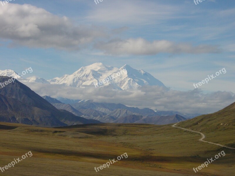 Mckinley Alaska Denali Mountain Free Photos