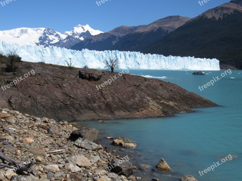 Perito Moreno Ice Glacier Calafate Argentina