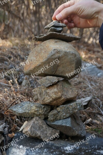 Stone Tower Wish Prayer Stone Hope