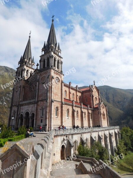 Covadonga Church Catholic Architecture Basilica