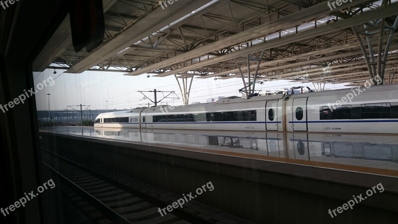 Shanghai Bullet Train Train Station Free Photos