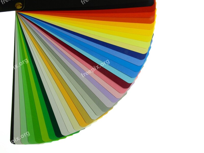 Color Fan Color Card Color Pattern Background