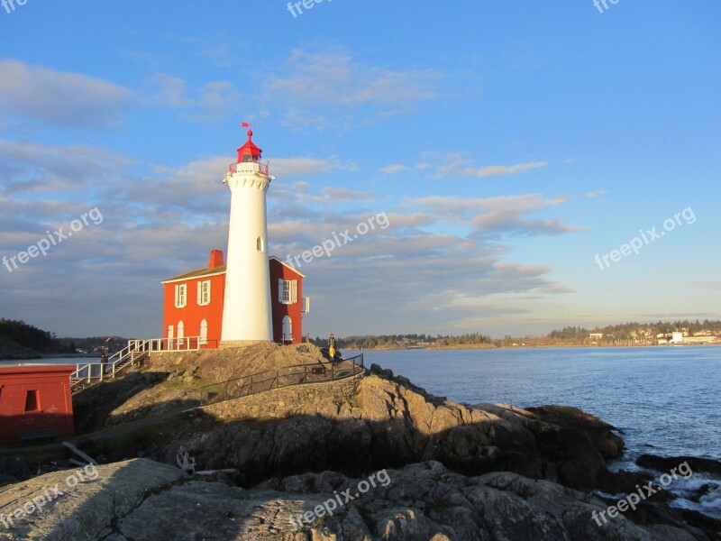 Lighthouse Vancouver Pacific Free Photos