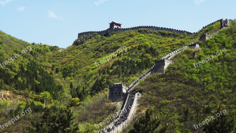 Lake Dusia Chinese China Building Architecture