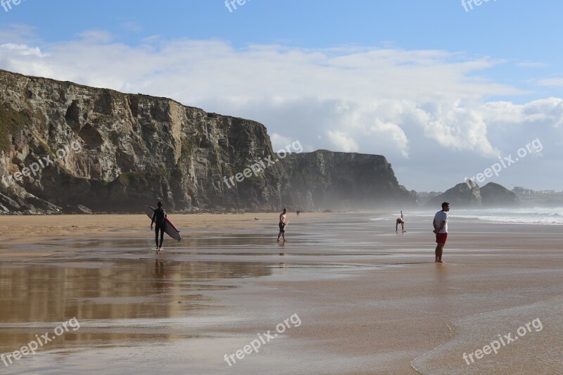 Watergate Bay Cornwall Surfer Holiday Sea