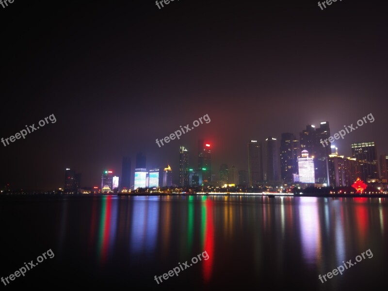 Qingdao The Night Views Free Photos