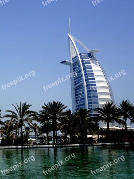 Burj Al Arab Dubai Jumeirah Beach Burj Water