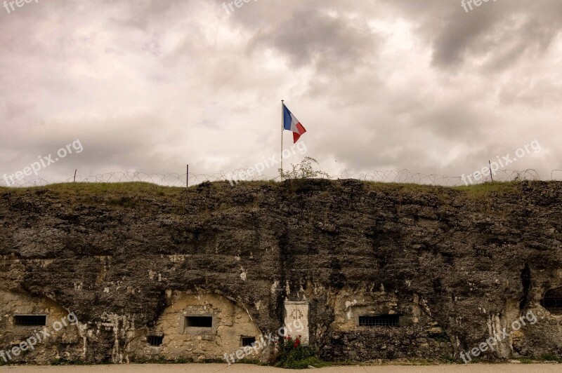 Fort Vaux Thin First World War War Bunker