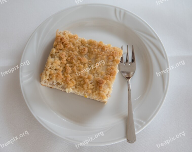 Cake Apple Strudel Sweet Dish Strudel Dessert