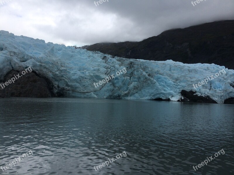 Alaska Ice Field Glacier Free Photos