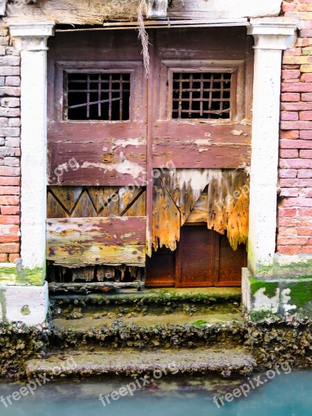 Architecture Building Door Old Ruin