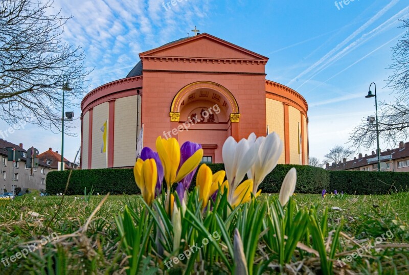 Darmstadt Hesse Germany St Louis Church