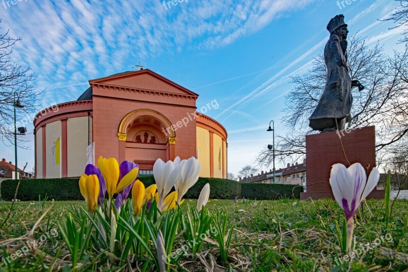 Darmstadt Hesse Germany St Louis Church