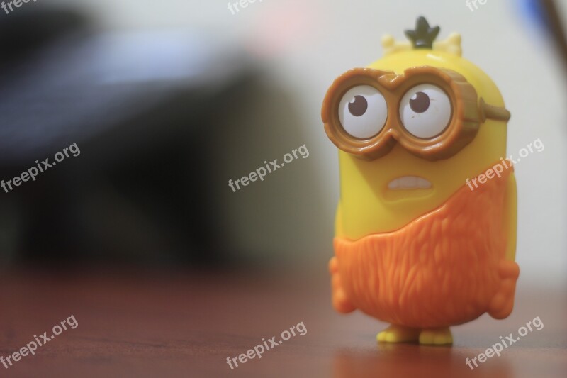 Macro Photography Minion Toy Free Photos