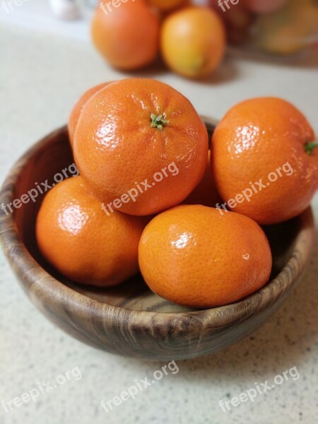 Oranges Fruit Bowl Free Photos