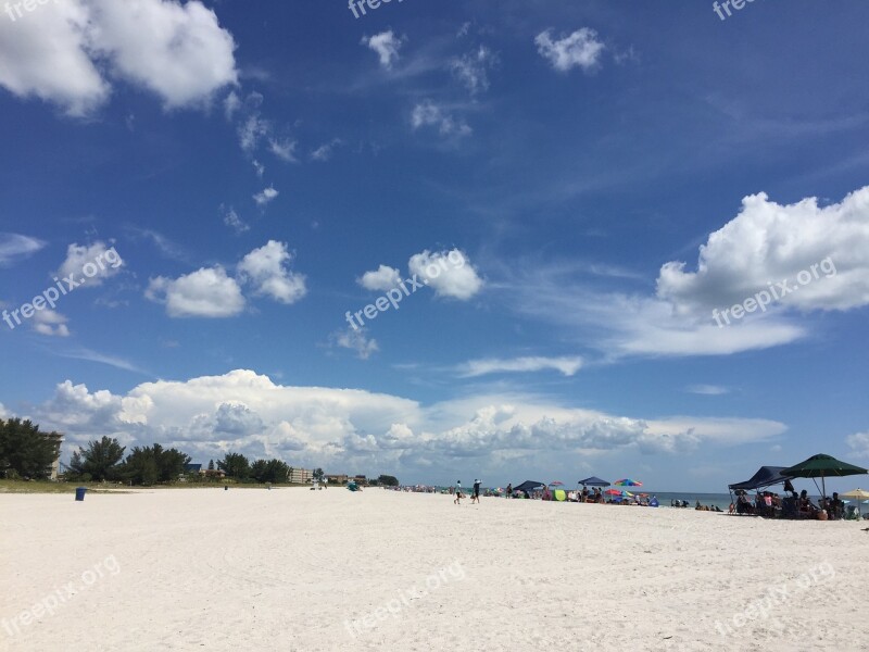 Beach Sunny Day Sunny Summer Vacation