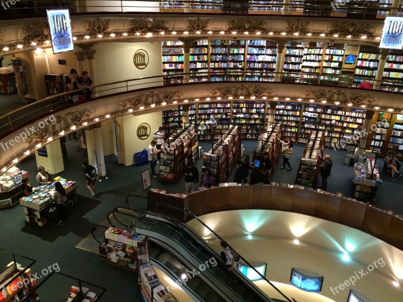 Library Atenea Buenos Aires Free Photos