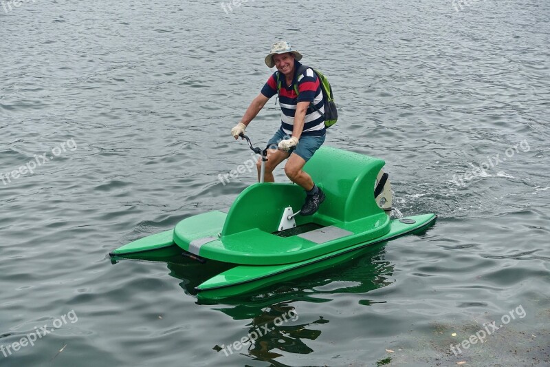 Watercraft Bike Peddle Leisure Transport