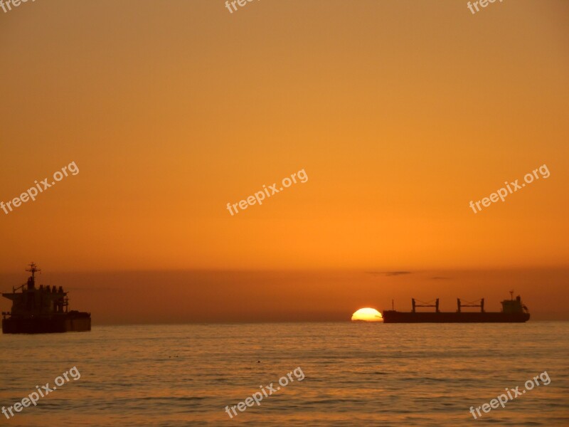 Vacation Sunset Rest Ocean Freedom