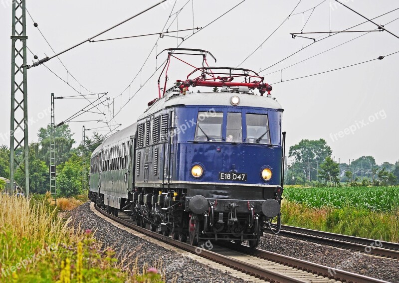 Old Elektrolok Special Train Nostalgia Railway Enthusiasts Tourism