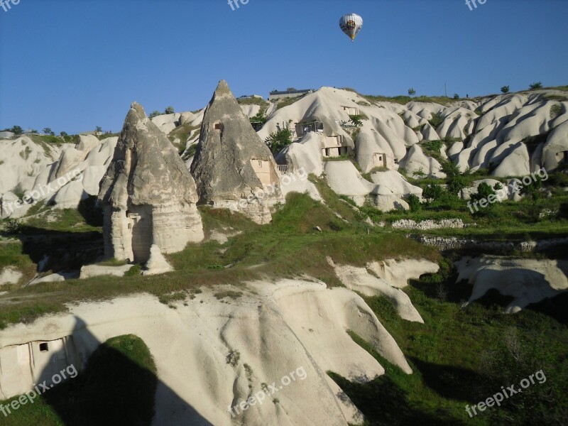 Cappadocia Anatolie Hot-air Ballooning Wren Free Photos