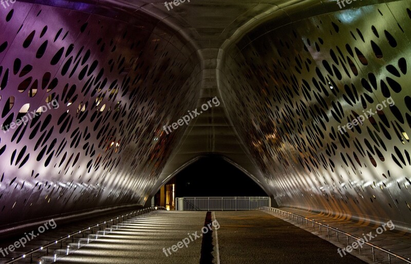 Antwerp Passage Bridge Architecture Path