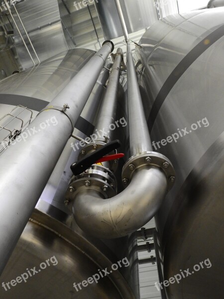 Industry Tank Pipes Metal Stainless Steel