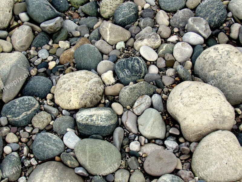 Shore Stones Boulders Stones Free Photos