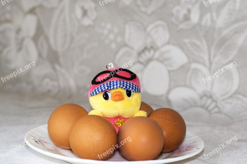 Easter Easter Eggs Chicken Toy Holiday