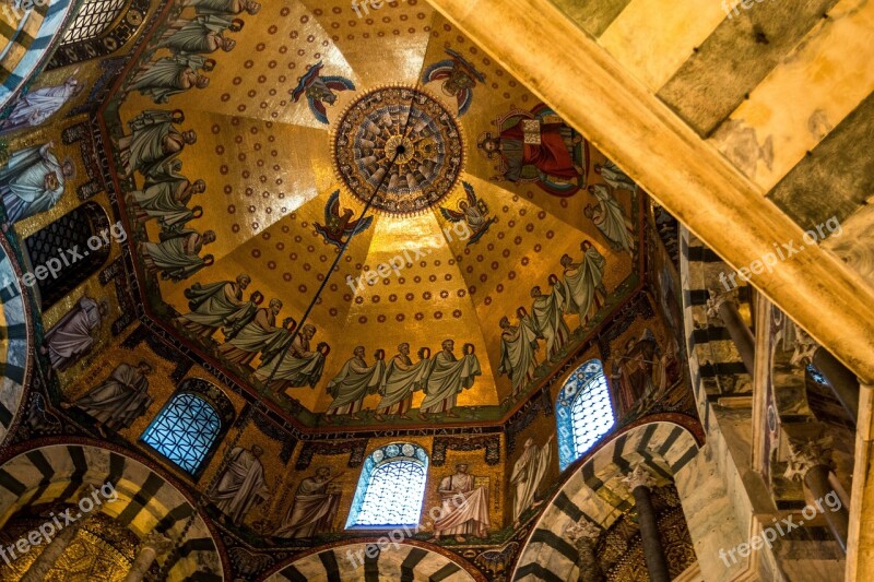 Aachen Cathedral Church Chapel Aachen Dom