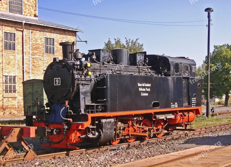 Steam Locomotive Factory Railway Narrow Gauge 750 Mm Monastery Mansfeld