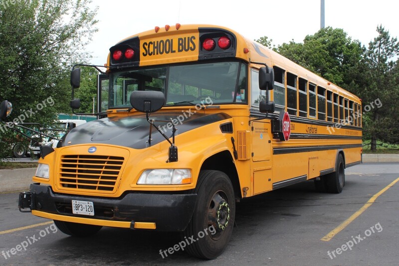 School Bus Canada Montreal Transportation School