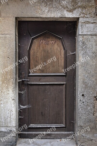 Door Gate Input Old Door Wood