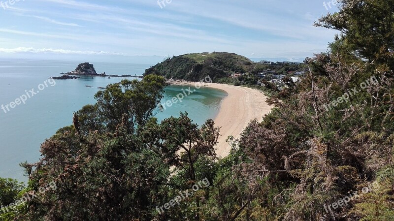 New Zealand South Island Nature Ocean Landscapes