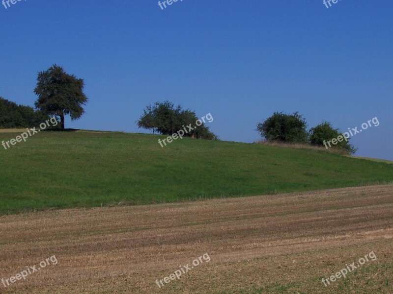 Sinsheim Landscape Meadow Free Photos