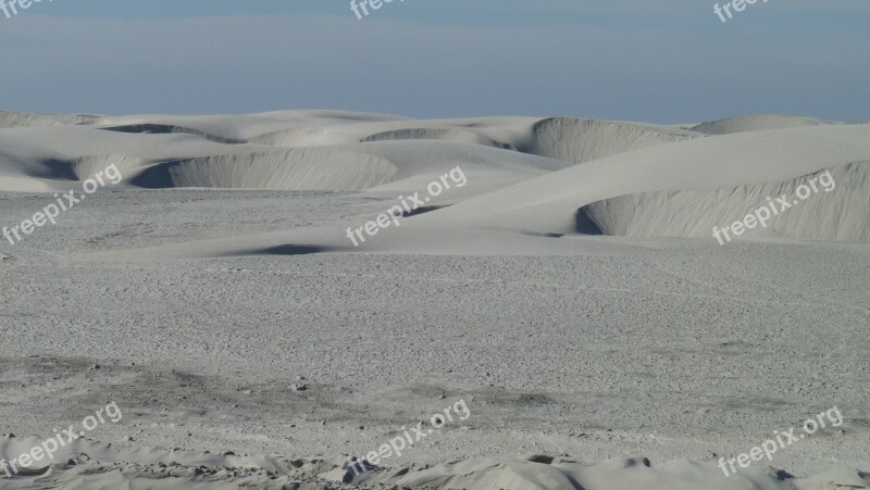 Dunes Baja California Sur Black Warrior Mexico Desert