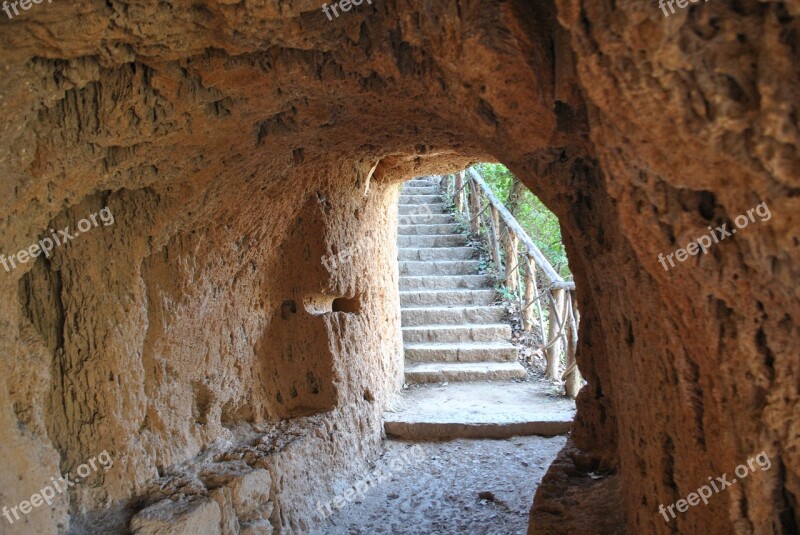 Park Stone Monastery Nuevalos Ladder Free Photos