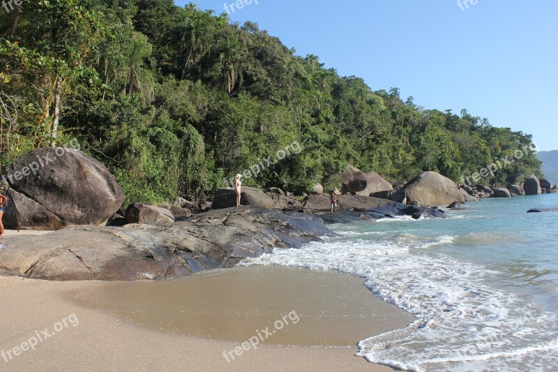 Beach Brazilwood Side Travel Paradise