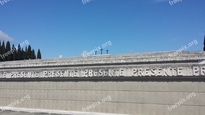 Memorial Redipuglia Gorizia Italy Fallen